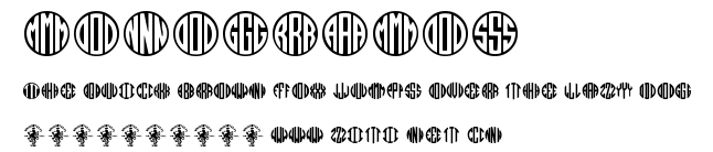 MONOGRAMOS.ttf字體轉換器圖片
