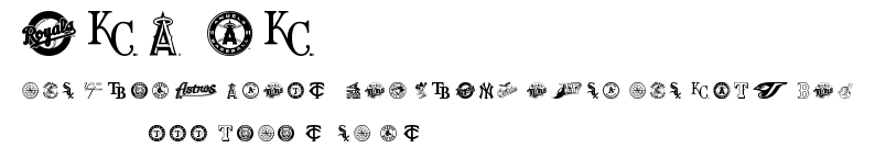 MLB AL.ttf字體轉換器圖片