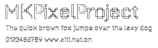 MKPixelProject.ttf字體轉換器圖片