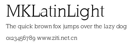 MKLatinLight.ttf