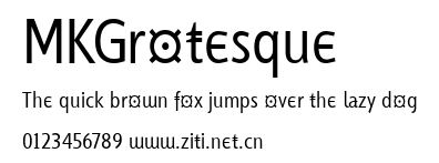 MKGrotesque.ttf字體轉換器圖片