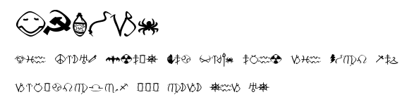 MKBats.ttf字體轉換器圖片