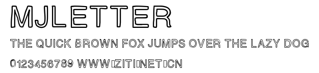 MJletter.ttf字體轉換器圖片