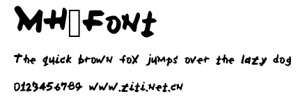 MH_Font.ttf字體轉換器圖片