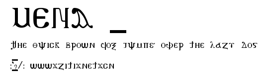 MENA 1.ttf字體轉換器圖片