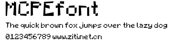 MCPEfont.otf字體轉換器圖片