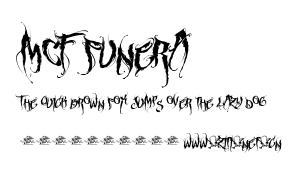 MCF funera.ttf字體轉換器圖片