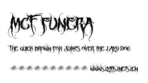 MCF funera.ttf字體轉換器圖片