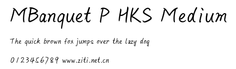 MBanquet P HKS Medium.ttf字體轉換器圖片