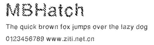 MBHatch.ttf字體轉換器圖片