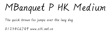 MBanquet P HK Medium.ttf字體轉換器圖片