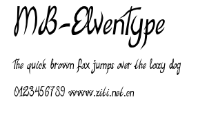 MB-ElvenType .ttf字體轉換器圖片