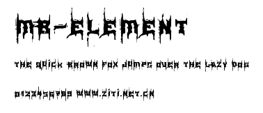 MB-Element.ttf字體轉換器圖片