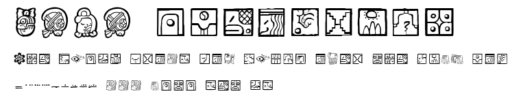 MAIA ideograph.ttf字體轉換器圖片