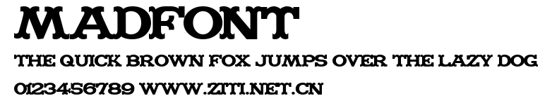MADFONT.ttf字體轉換器圖片