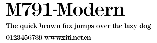 M791-Modern.ttf