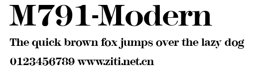 M791-Modern.ttf