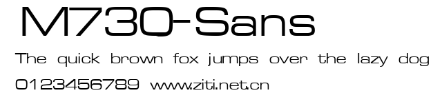 M730-Sans.ttf字體轉換器圖片