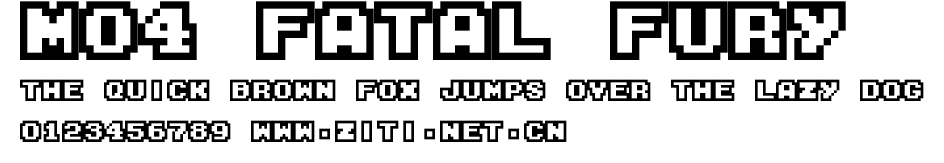 M04_FATAL FURY.ttf字體轉換器圖片