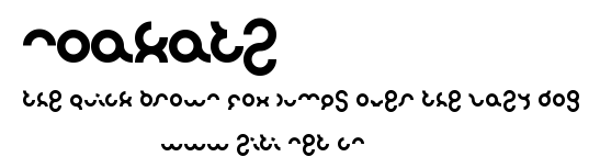 noakatz.ttf字體轉換器圖片