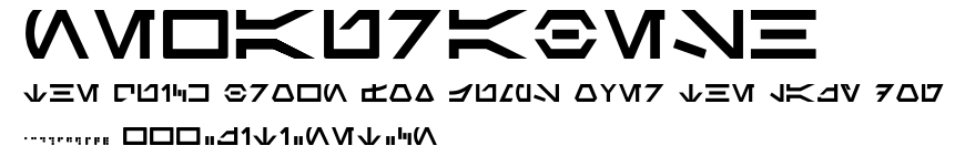 newAurabesh.ttf字體轉換器圖片