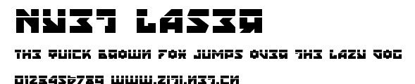 Nyet Laser.ttf字體轉換器圖片
