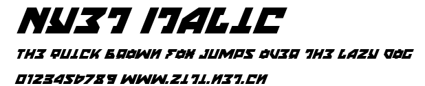Nyet Italic.ttf字體轉換器圖片