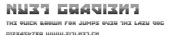 Nyet Gradient.ttf字體轉換器圖片