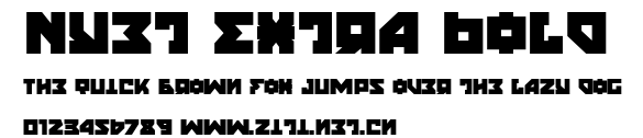 Nyet Extra Bold.ttf字體轉換器圖片