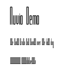 Nuvio Demo.ttf字體轉換器圖片