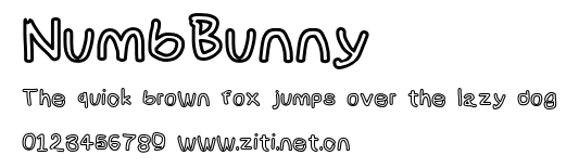 NumbBunny.otf