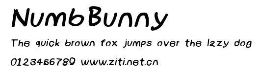 NumbBunny.otf