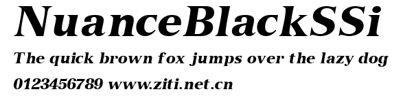 NuanceBlackSSi.ttf