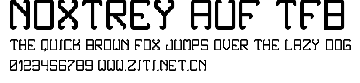 Noxtrey Auf tfb.ttf字體轉換器圖片