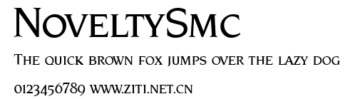 NoveltySmc.ttf字體轉換器圖片