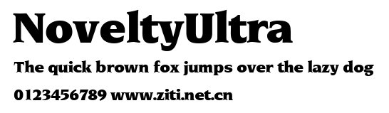 NoveltyUltra.ttf字體轉換器圖片