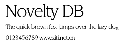 Novelty DB.ttf字體轉換器圖片