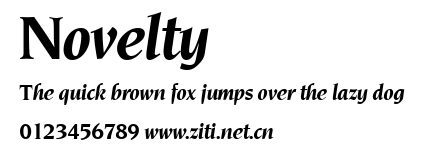 Novelty.ttf字體轉換器圖片