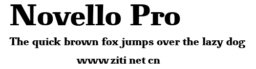 Novello Pro.otf字體轉換器圖片