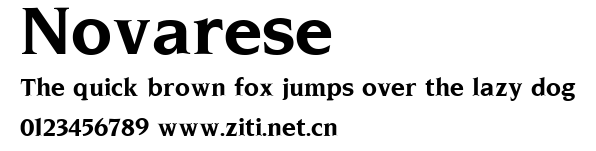 Novarese.ttf字體轉換器圖片