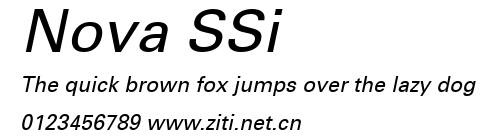Nova SSi.ttf字體轉換器圖片