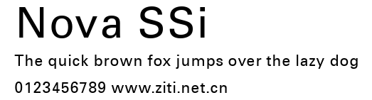 Nova SSi.ttf字體轉換器圖片