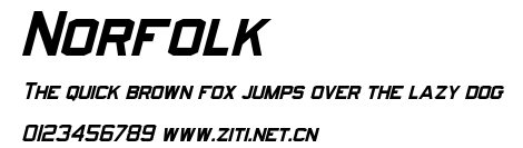 Norfolk.otf字體轉換器圖片