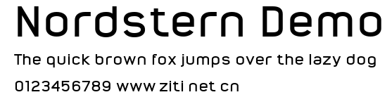 Nordstern Demo.ttf字體轉換器圖片