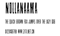 Nollanaama.ttf字體轉換器圖片