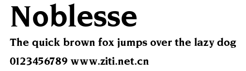 Noblesse.ttf字體轉換器圖片
