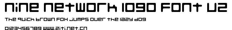 Nine Network logo font v2.ttf