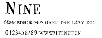 Nine.ttf