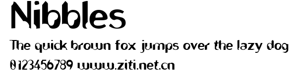 Nibbles.ttf字體轉換器圖片