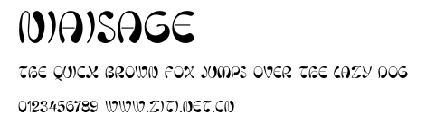Niaisage.otf字體轉換器圖片